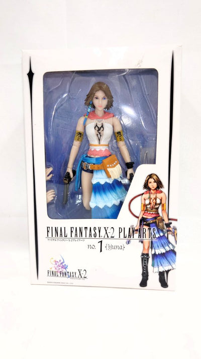 【中古】【開封済】PLAY ARTS ユウナ 「ファイナルファンタジーX-2」 No.1 アクションフィギュア＜フィギュア＞（代引き...