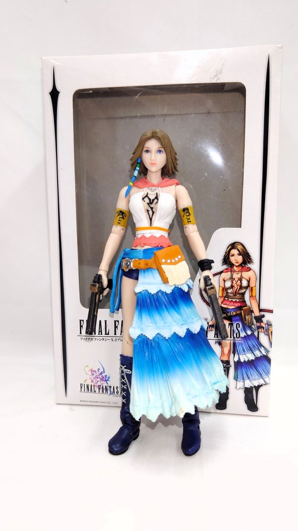 【中古】【開封済】PLAY ARTS ユウナ 「ファイナルファンタジーX-2」 No.1 アクションフィギュア＜フィギュア＞（代引き不可）6573