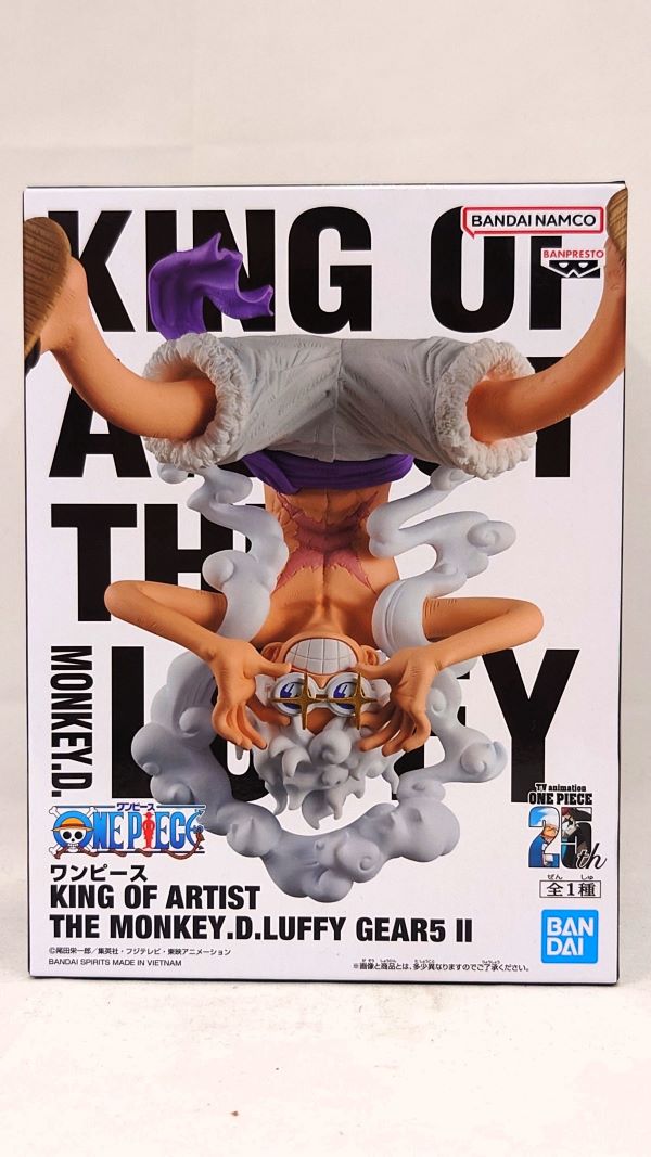 【中古】【未開封】モンキー・D・ルフィ 「ワンピース」 KING OF ARTIST THE MONKEY.D.LUFFY GEAR5 II＜フィギュア＞（代引き不可）6573