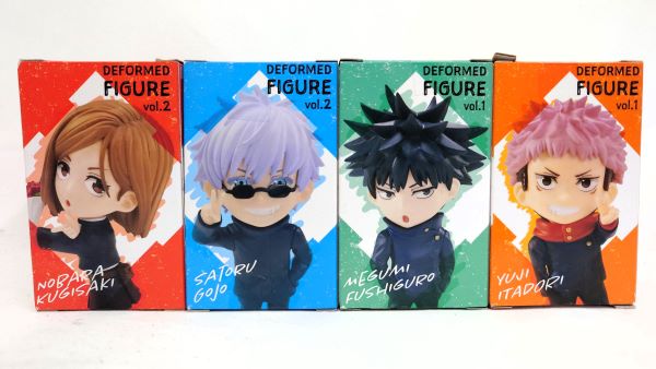 【中古】【未開封】【4種セット】「呪術廻戦」 デフォルメフィギュアvol.1＆2＜フィギュア＞（代引き不可）6573