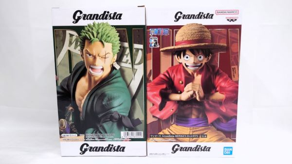 【中古】【未開封】モンキー・D・ルフィ＆ロロノア・ゾロ 「ワンピース」 Grandista2体セット＜フィギュア＞（代引き不可）6573