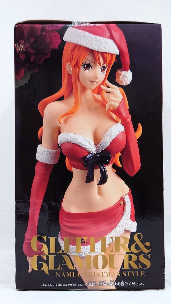 【中古】【未開封】ナミ(レッド) 「ワンピース」 GLITTER＆GLAMOURS-NAMI CHRISTMAS STYLE-＜フィギュア＞（代引き不可）6573