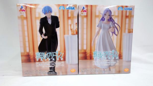 【中古】【未開封】【セット】「葬送のフリーレン」Luminasta〜フォーリヒにて〜 フリーレン、ヒンメル 2体＜フィギュア＞（代引き不可）6573