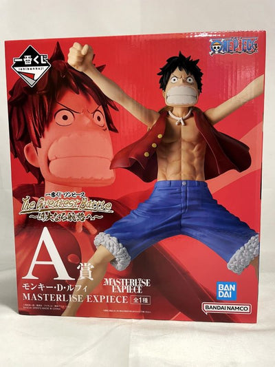 【中古】【未開封】ルフィ 「一番くじ ワンピース The Greatest Battle〜偉大なる航路へ〜」 MASTERLISE E...