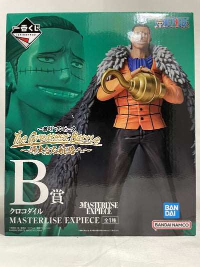 【中古】【未開封】クロコダイル 「一番くじ ワンピース The Greatest Battle〜偉大なる航路へ〜」 MASTERLIS...