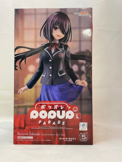 【中古】【未開封】POP UP PARADE 時崎狂三 制服 Ver. L size 「デート・ア・ライブ」 プラスチック製塗装済み完...