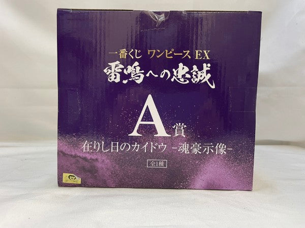 【中古】【未開封】在りし日のカイドウ -魂豪示像- 「一番くじ ワンピース EX 雷鳴への忠誠」 A賞＜フィギュア＞（代引き不可）6573