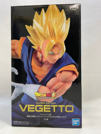 【中古】【未開封】超サイヤ人ベジット(溜め) 「ドラゴンボール超」 最強合体戦士ベジット-ファイナルかめはめ波!!-ver.2＜フィギ...