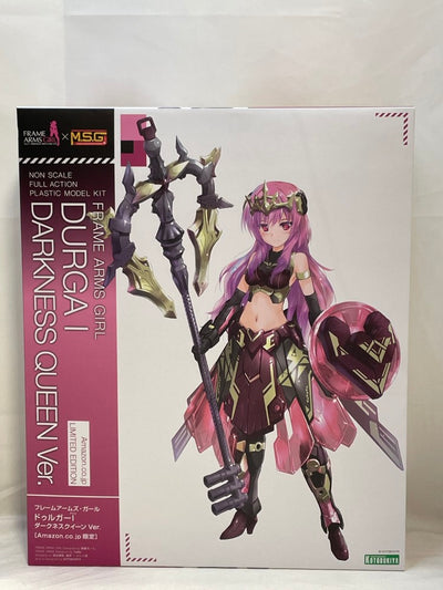 【中古】【未組立】ドゥルガーI ダークネスクイーン Ver. 「フレームアームズ・ガール」 Amazon限定 [FG116]＜プラモデ...