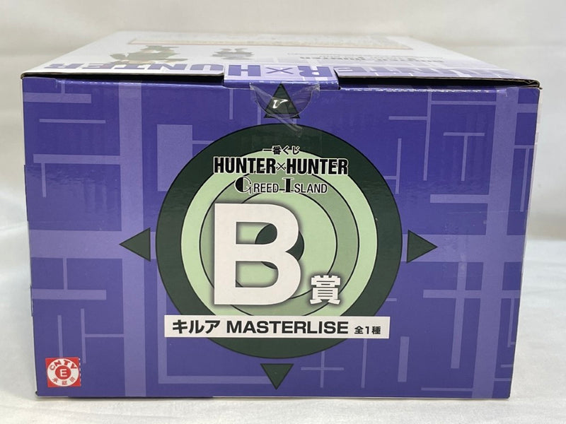 【中古】【未開封】キルア=ゾルディック 「一番くじ HUNTER×HUNTER GREED ISLAND」 MASTERLISE B賞＜フィギュア＞（代引き不可）6573