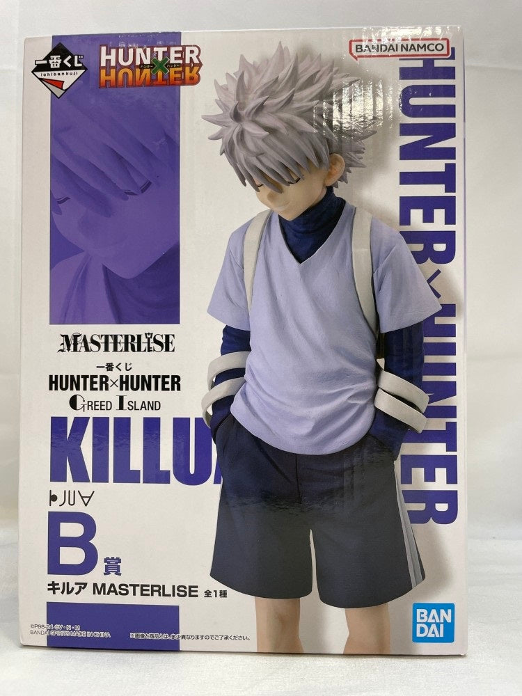 【中古】【未開封】キルア=ゾルディック 「一番くじ HUNTER×HUNTER GREED ISLAND」 MASTERLISE B賞＜フィギュア＞（代引き不可）6573