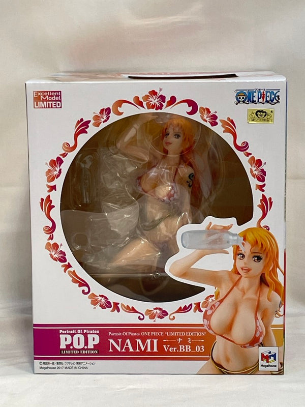 【中古】【未開封】ナミVer.BB_03 「ワンピース」 1/8 Portrait.Of.Pirates ワンピース”LIMITED EDITION” ＜フィギュア＞（代引き不可）6573
