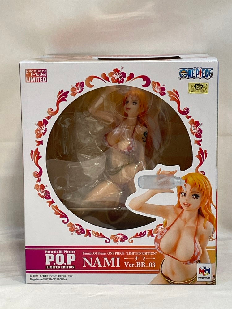 【中古】【未開封】ナミVer.BB_03 「ワンピース」 1/8 Portrait.Of.Pirates ワンピース”LIMITED EDITION” ＜フィギュア＞（代引き不可）6573