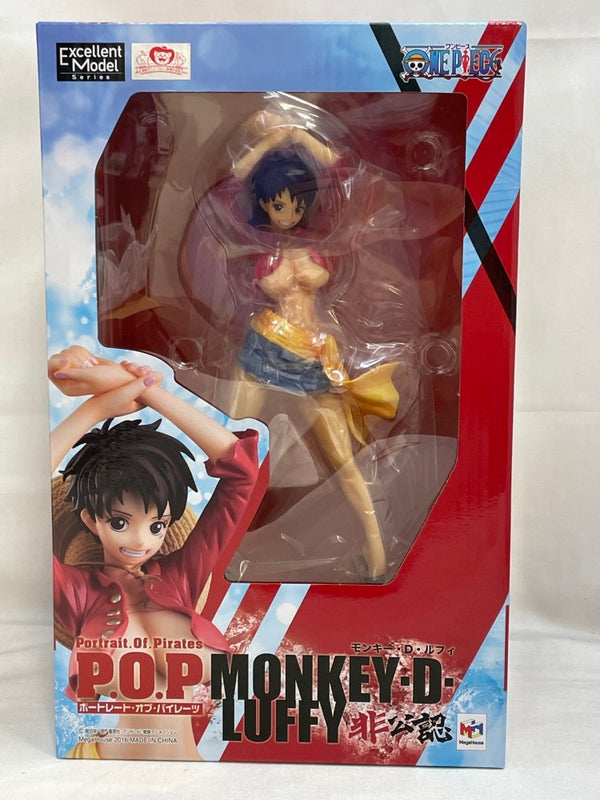 【中古】【未開封】モンキー・D・ルフィ 「ワンピース」 Portrait.Of.Pirates ワンピース “I.R.O” オンラインショップ限定＜フィギュア＞（代引き不可）6573
