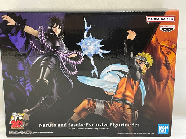 【中古】【未開封】NARUTO and SASUKE Exclusive Figurine Set (20th Anime Anniversary Version) ＜フィギュア＞（代引き不可）6573