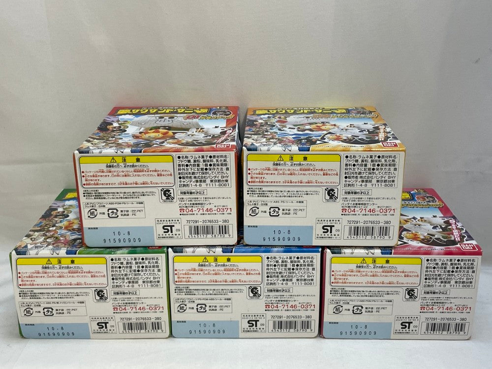 中古】 【未開封】全5種セット 「ルフィ海賊団参上!夢のサウザンド