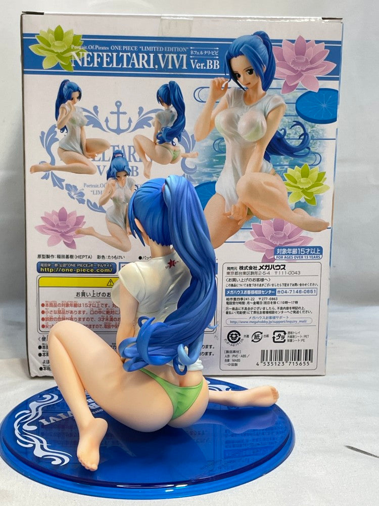 【中古】【開封済】ネフェルタリ・ビビ Ver.BB 「ワンピース」 1/8 Portrait.Of.Pirates ワンピース”LIMITED EDITION”＜フィギュア＞（代引き不可）6573