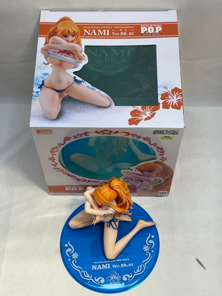 【中古】【開封品】ナミVer.BB_02 「ワンピース」 Portrait.Of.Pirates ワンピース”LIMITED EDITION”＜フィギュア＞（代引き不可）6573