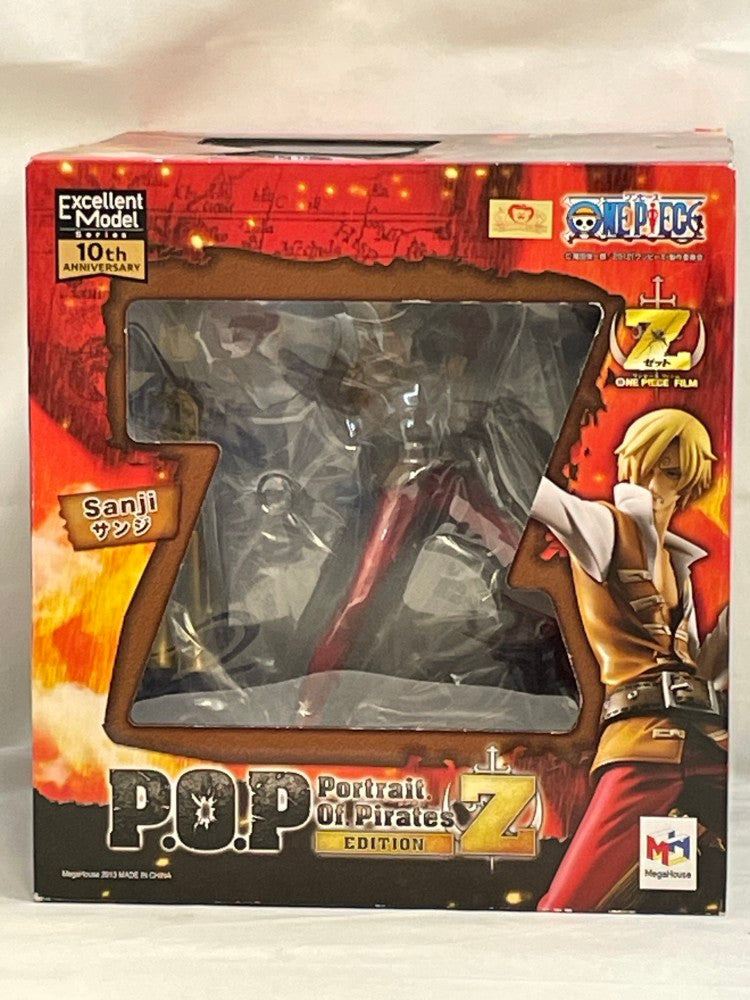 【中古】【未開封】サンジ 「ワンピース」 エクセレントモデル Portrait.Of.Pirates ワンピース ‘EDITION-Z’＜フィギュア＞（代引き不可）6573
