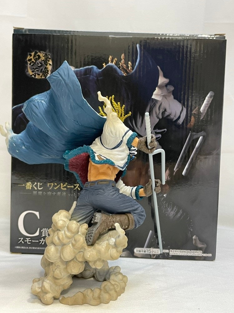 【中古】【開封品】スモーカー -魂豪示像- 「一番くじ ワンピース EX 悪魔を宿す者達 vol.2」 C賞＜フィギュア＞（代引き不可）6573