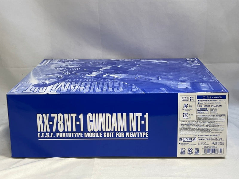 【中古】【未組立】1/100 MG RX-78NT-1 ガンダムNT-1 ver.2.0 クリアカラー 「機動戦士ガンダム0080 ポケットの中の戦争」＜プラモデル＞（代引き不可）6573