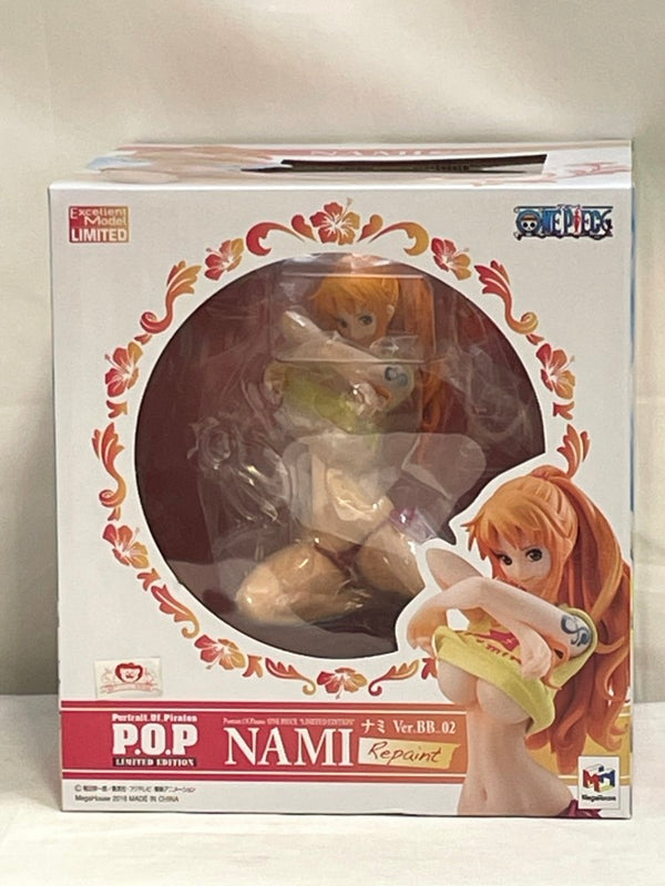 【中古】【未開封】Portrait.Of.Pirates ワンピース“LIMITED EDITION”ナミVer.BB_02 Repaint 1/8 完成品＜フィギュア＞（代引き不可）6573