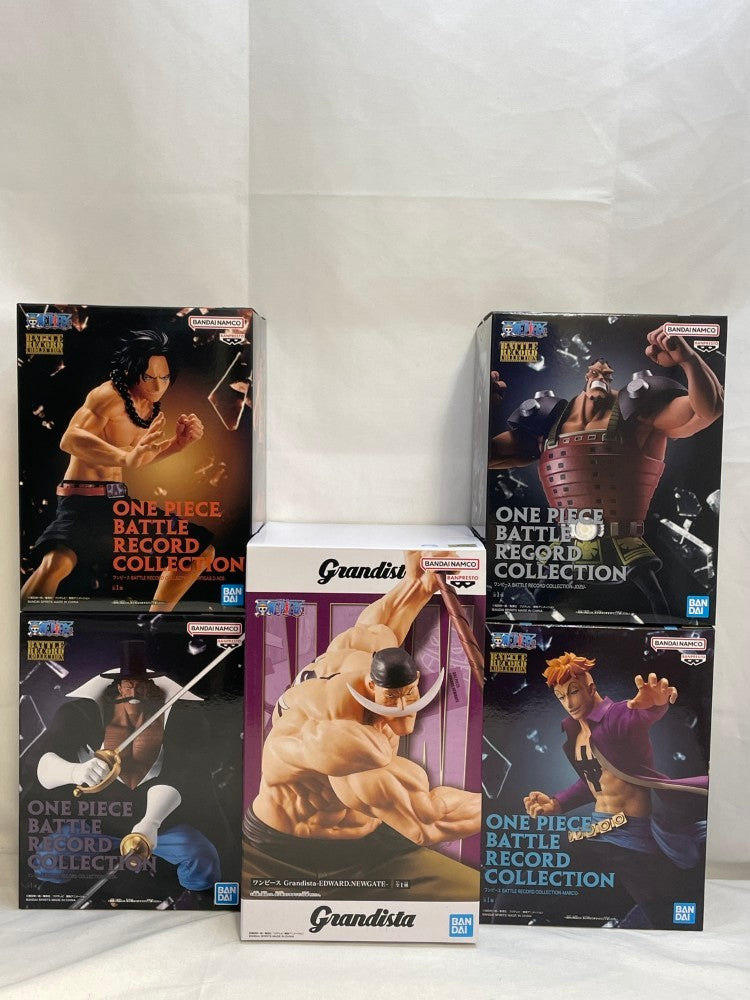 【中古】【未開封】【セット】「ワンピース」白ひげ海賊団５体＜フィギュア＞（代引き不可）6573