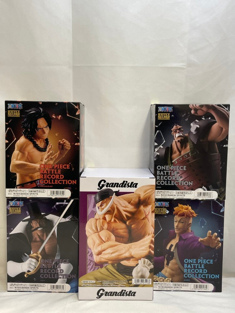 【中古】【未開封】【セット】「ワンピース」白ひげ海賊団５体＜フィギュア＞（代引き不可）6573