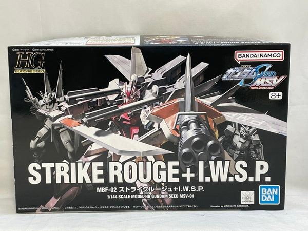 【中古】【未組立】1/144 HG ストライクルージュ + I.W.S.P.「機動戦士ガンダムSEED」＜プラモデル＞（代引き不可）6573