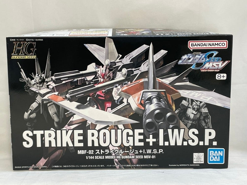 【中古】【未組立】1/144 HG ストライクルージュ + I.W.S.P.「機動戦士ガンダムSEED」＜プラモデル＞（代引き不可）6573