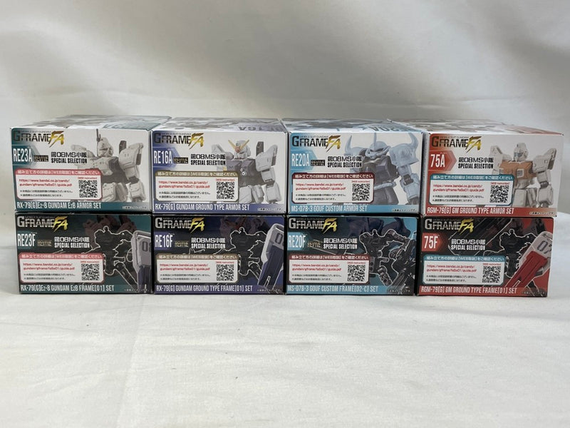 【中古】【未開封】【セット】「機動戦士ガンダム GフレームFA 第08MS小隊 SPECIAL SELECTION」全8種＜プラモデル＞（代引き不可）6573
