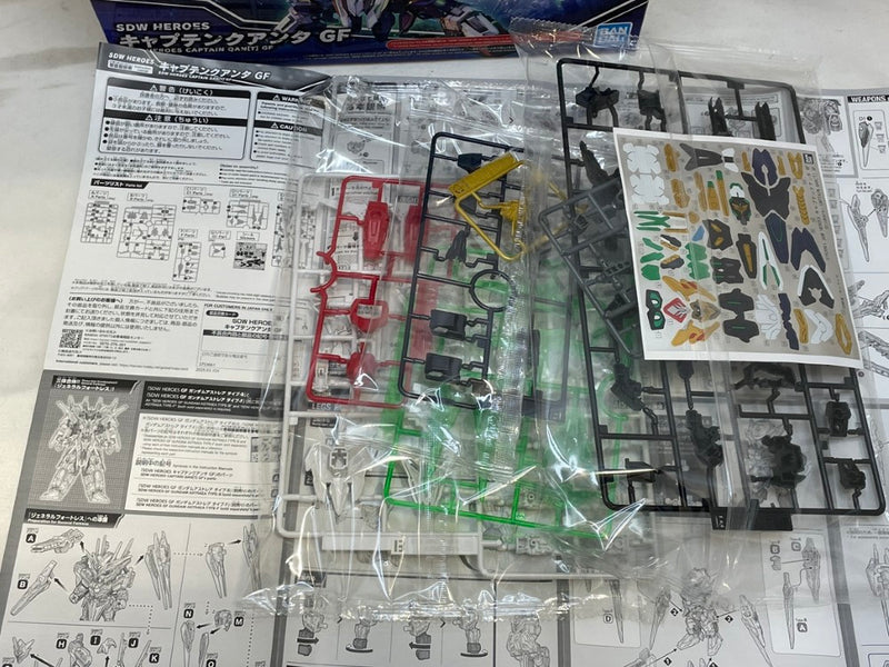【中古】【未組立】キャプテンクアンタ GF 「SDガンダムワールド ヒーローズ」 [5068363]＜プラモデル＞（代引き不可）6573