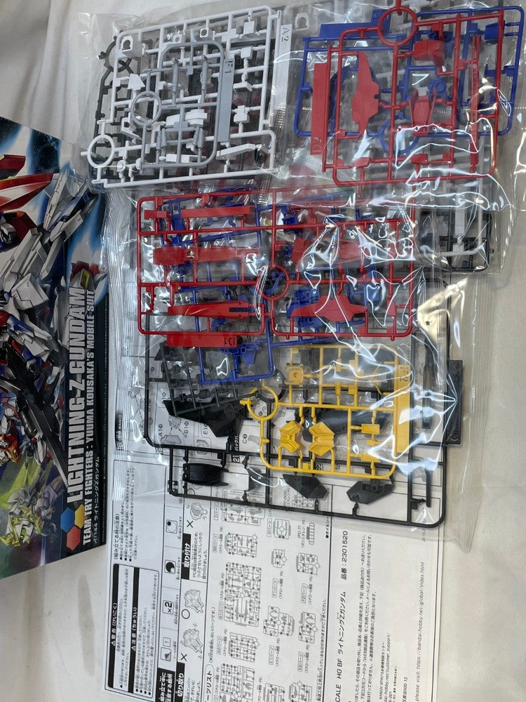 【中古】【未組立】1/144 HGBF ライトニングZガンダム 「ガンダムビルドファイターズトライ」＜プラモデル＞（代引き不可）6573