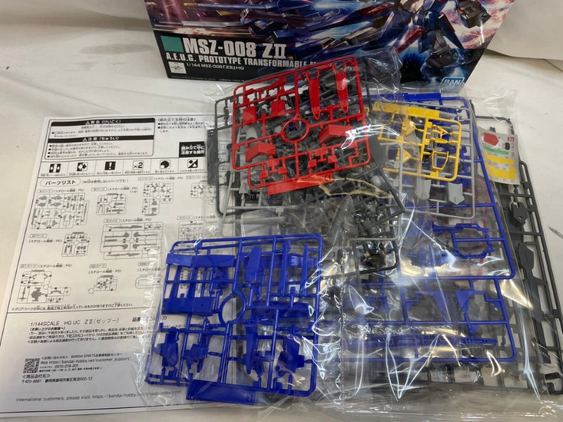 【中古】【未組立】1/144 HGUC MSZ-008 ZII(ゼッツー) 「機動戦士Zガンダム MSV」＜プラモデル＞（代引き不可）6573