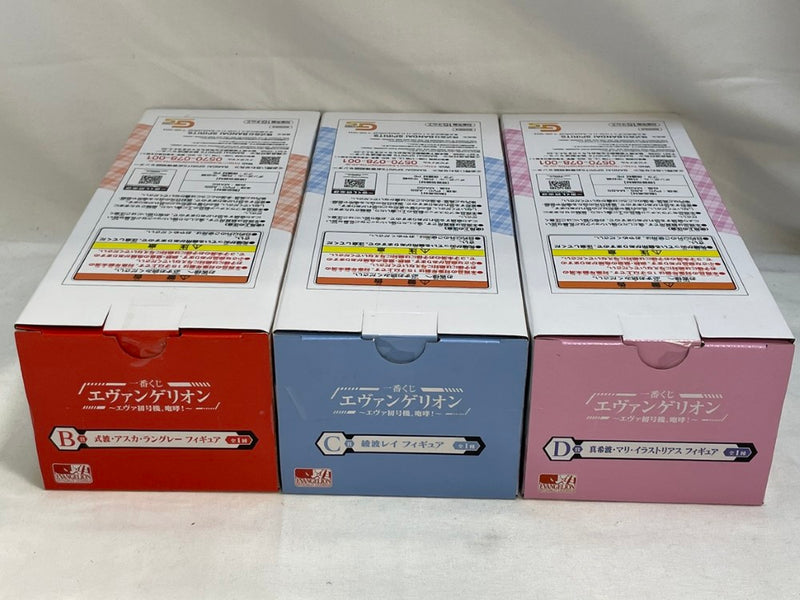 【中古】【未開封】【セット】「一番くじ エヴァンゲリオン 〜エヴァ初号機、咆哮!〜」B賞/C賞/D賞＜フィギュア＞（代引き不可）6573