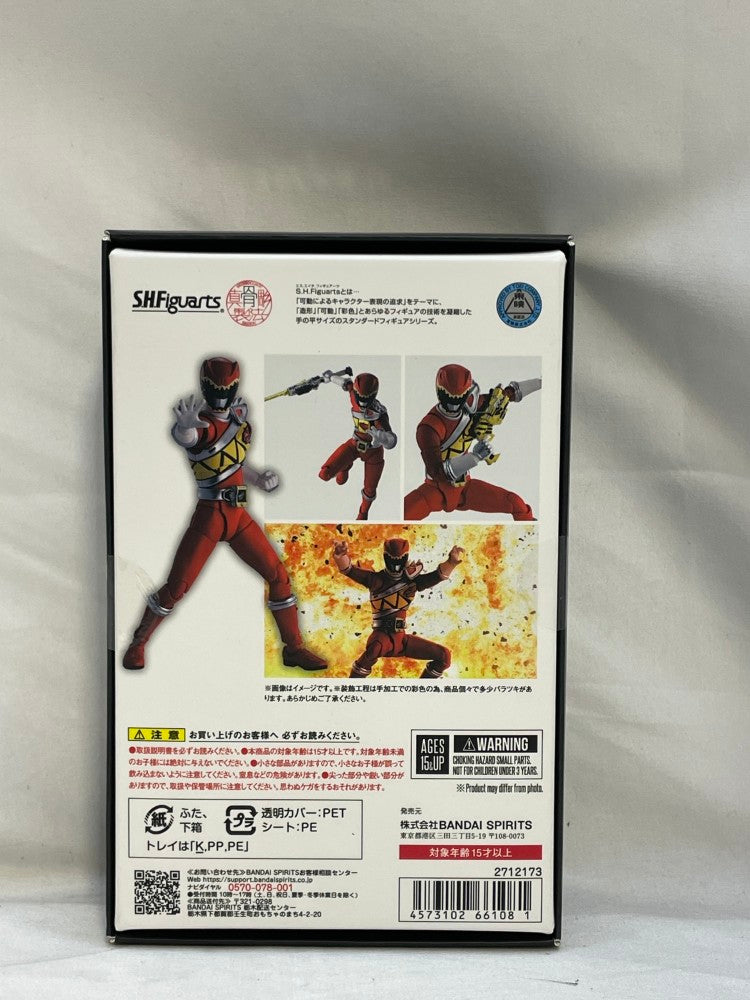 【中古】【未開封】S.H.Figuarts(真骨彫製法) キョウリュウレッド 「獣電戦隊キョウリュウジャー」＜フィギュア＞（代引き不可）6573
