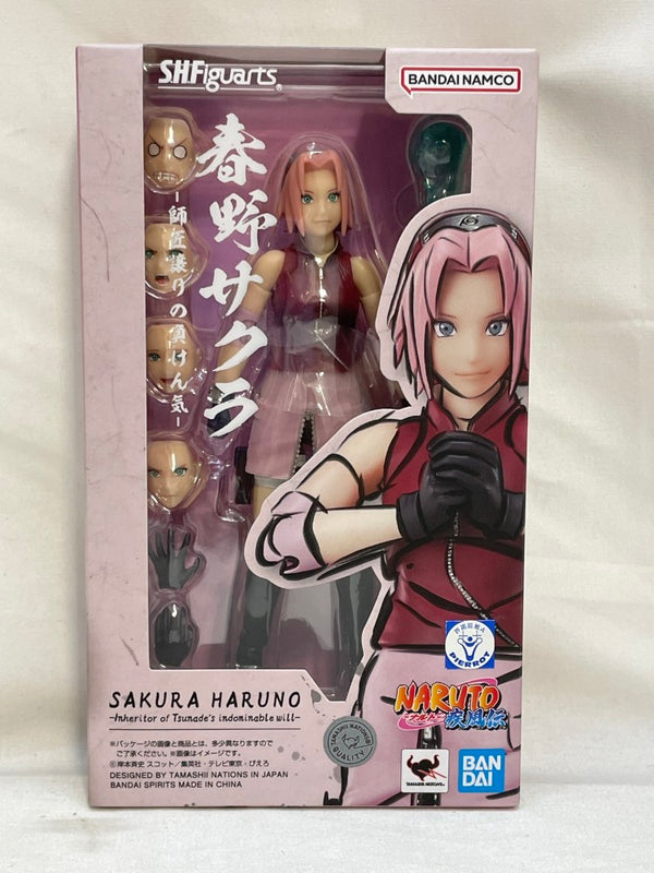 【中古】【未開封】S.H.Figuarts 春野サクラ -師匠譲りの負けん気-(再販版) 『NARUTO -ナルト- 疾風伝』（再販）＜フィギュア＞（代引き不可）6573
