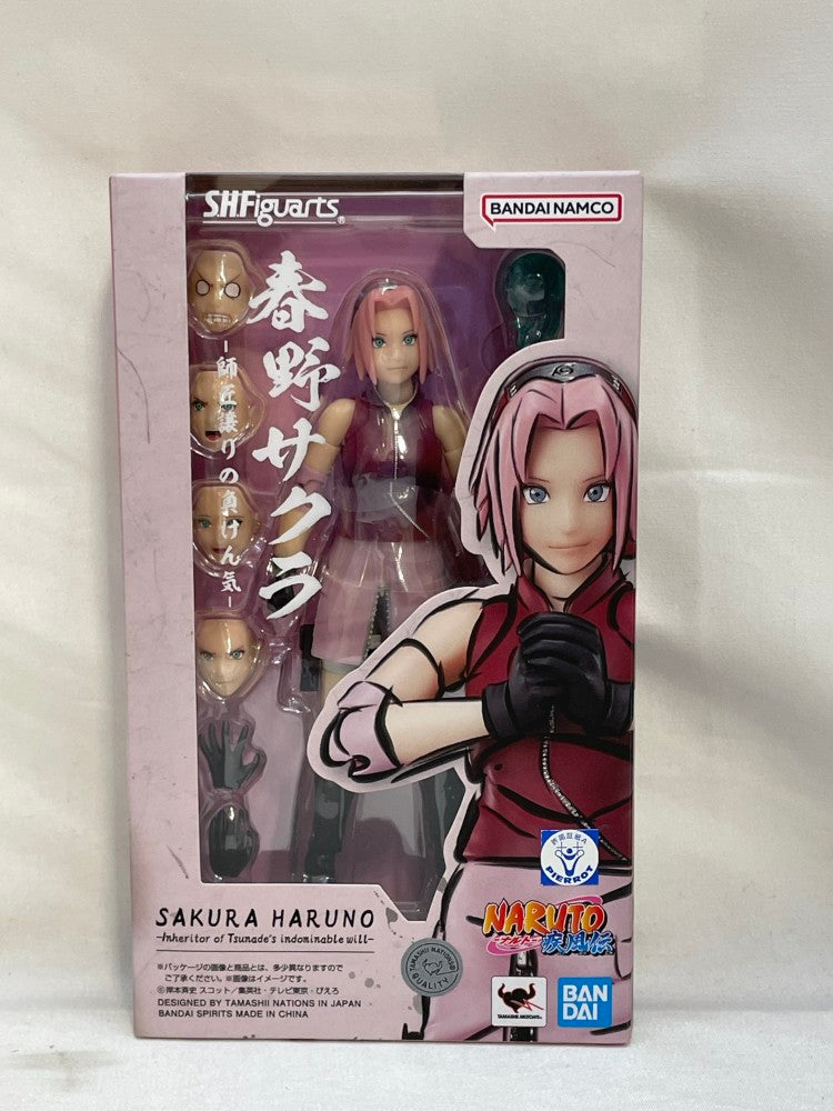 【中古】【未開封】S.H.Figuarts 春野サクラ -師匠譲りの負けん気-(再販版) 『NARUTO -ナルト- 疾風伝』（再販）＜フィギュア＞（代引き不可）6573