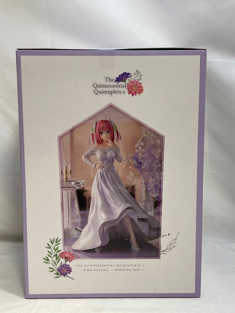 【中古】【未開封】中野二乃 ウェディングVer. 「五等分の花嫁∬」 1/7 PVC製塗装済み完成品＜フィギュア＞（代引き不可）6573