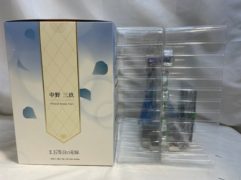 【中古】【開封品】中野三玖 -Floral Dress Ver.- 「映画 五等分の花嫁」 SHIBUYA SCRAMBLE FIGURE 1/7 PVC製塗装済み完成品＜フィギュア＞（代引き不可）6573