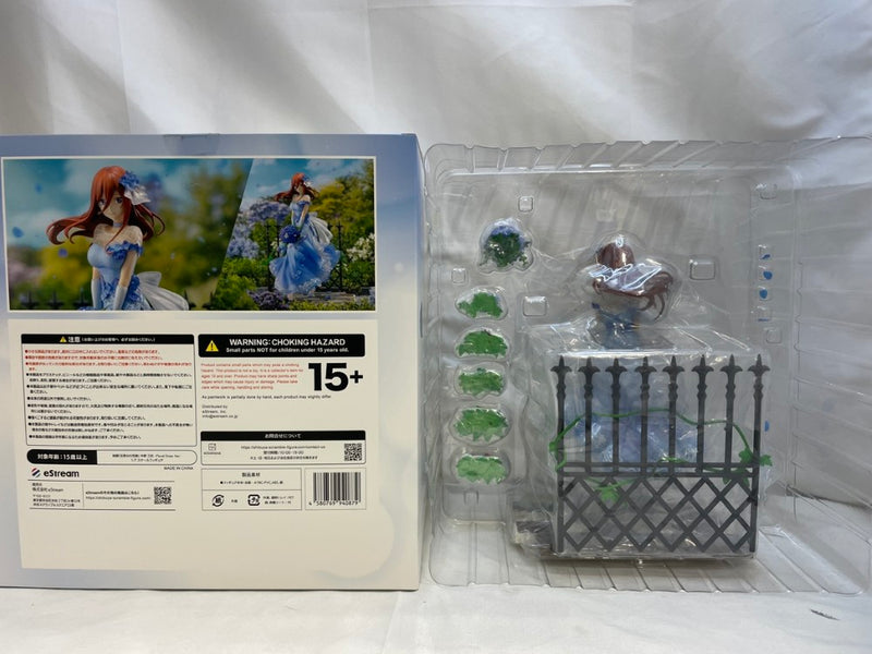 【中古】【開封品】中野三玖 -Floral Dress Ver.- 「映画 五等分の花嫁」 SHIBUYA SCRAMBLE FIGURE 1/7 PVC製塗装済み完成品＜フィギュア＞（代引き不可）6573