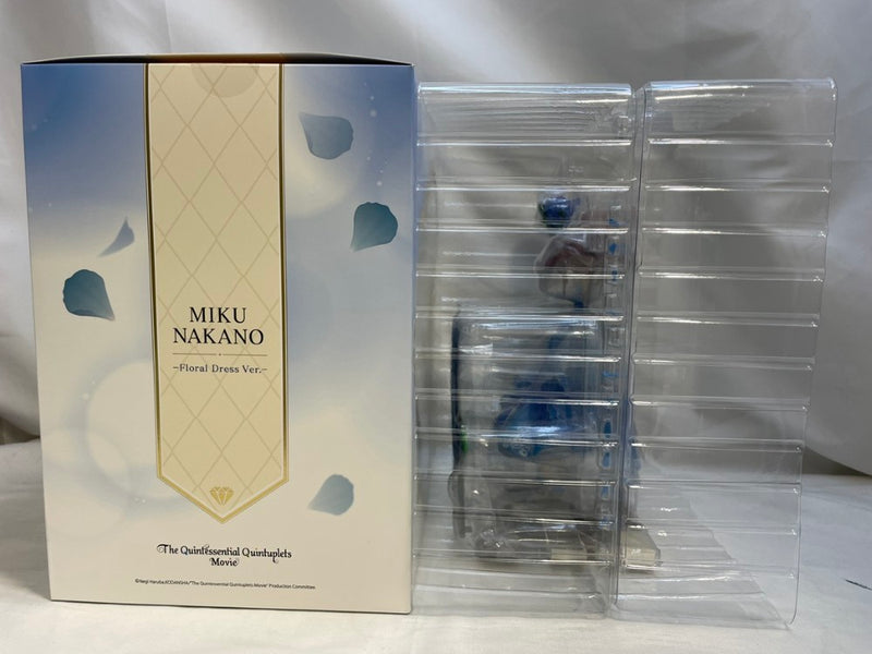 【中古】【開封品】中野三玖 -Floral Dress Ver.- 「映画 五等分の花嫁」 SHIBUYA SCRAMBLE FIGURE 1/7 PVC製塗装済み完成品＜フィギュア＞（代引き不可）6573