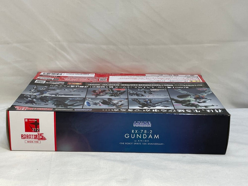 【中古】【未開封】ROBOT魂 ＜SIDE MS＞ RX-78-2 ガンダム ver. A.N.I.M.E. 〜ROBOT魂15th ANNIVERSARY〜 ＜フィギュア＞（代引き不可）6573
