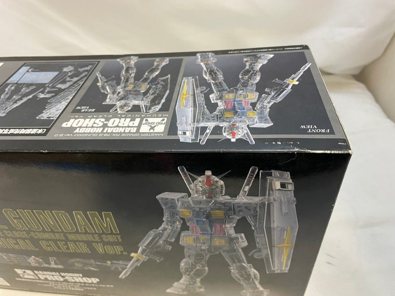 【中古】【未組立】1/100 MG RX-78-2 ガンダム Ver.2.0 メカニカルクリアVer. 「機動戦士ガンダム」 プロショップ限定＜プラモデル＞（代引き不可）6573