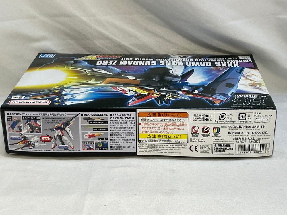 中古】【未組立】1/144 HGAC XXXG-00W0 ウイングガンダムゼロ