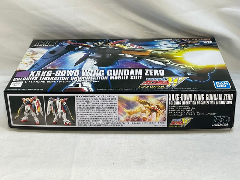【中古】【未組立】1/144 HGAC XXXG-00W0 ウイングガンダムゼロ 「新機動戦記ガンダムW」＜プラモデル＞（代引き不可）6573