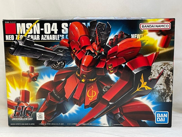 【中古】【未組立】1/144 HGUC MSN-04 サザビー「機動戦士ガンダム 逆襲のシャア」＜プラモデル＞（代引き不可）6573