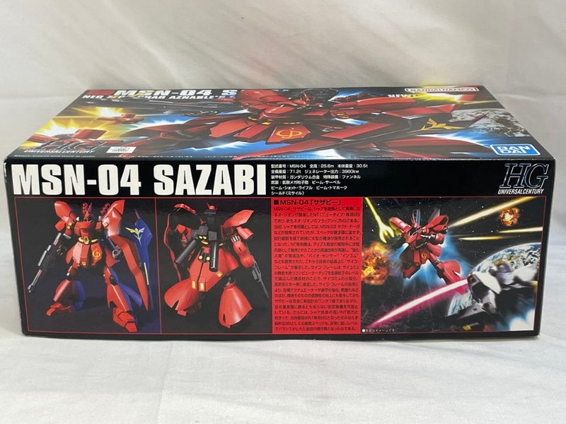 【中古】【未組立】1/144 HGUC MSN-04 サザビー「機動戦士ガンダム 逆襲のシャア」＜プラモデル＞（代引き不可）6573