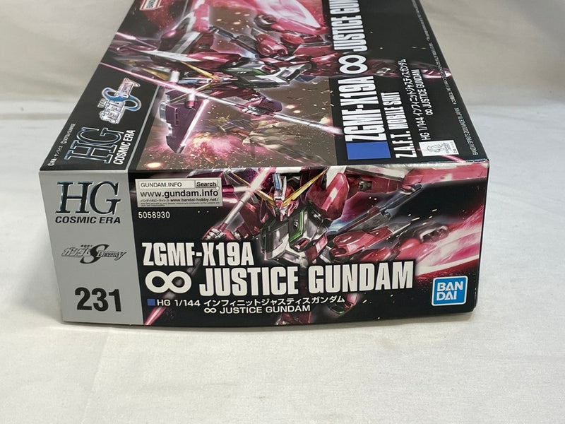【中古】【未組立】1/144 HGCE ZGMF-X19A インフィニットジャスティスガンダム 「機動戦士ガンダムSEED DESTINY」 [5058930]＜プラモデル＞（代引き不可）6573