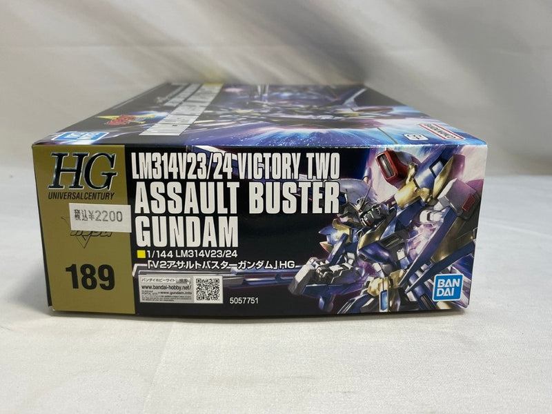 【中古】【未組立】1/144 HGUC LM314V23/24 V2アサルトバスターガンダム 「機動戦士Vガンダム」 [5057751]＜プラモデル＞（代引き不可）6573